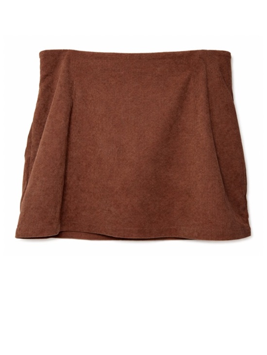 HALARA Dresses & Skirts - Halara High Waisted 2-in-1 A Line Mini Corduroy Casual Skirt Size XL